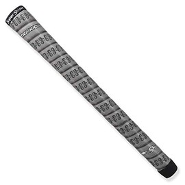 SuperStroke Traxion™ Wrap Gold Club Grip, Gray (Standard) | Advanced Surface Texture That Improves Feedback and Tack | Extreme Grip Provides Stability and Feedback | Transfer Speed More Effectively