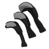 3Pcs Golf Club Head Covers 1 3/5 UT Breathable Mesh