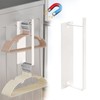 2 Pack Magnetic Hanger Holder for Laundry Room Organization and