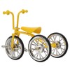 Toy Tricycle Model 3D Car Model Removable Tricycle Ornament Metal