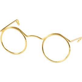 Creativ 100263 Novelty Glasses, W: 50 mm, gold, 10pcs