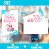Pool Party Birthday Invitations for Girl