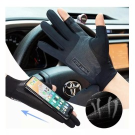 Angecm8 Guantes De Protección Solar De Verano Sin Género Medio Dedo