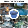 POOLAZA Swimming Pool Skimmer Basket Replacement for Inground Pool (Set
