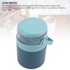 2in1 Insulated Food Jar, Soup Thermo with Snack Container, Stainless