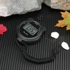 Digital Sports Stopwatch Handheld Shockproof Waterproof Stopwatch with LCD Display