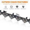 Cutwin Cutwin Saw chain for Tree Limbs, 20Inch Chain Saw