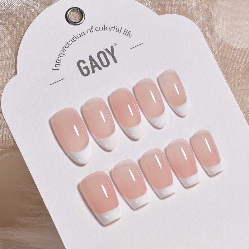 GAOY GAOY 20ml Cuticle Oil and 12ml White Swirl Gel