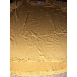 LuLaRoe New Lularoe Classic T Shirt Hi Lo 2XL/2X HTF Unicorn Mustard Yellow 22/24 20/22