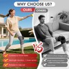 Cordless Heated Knee Massager with Vibration, Heated Knee Brace Wrap
