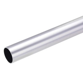 sourcing map 6063 Aluminium Round Tube Seamless Straight Tube 27 mm Outer Diameter 25 mm Inner Diameter 300 mm Length