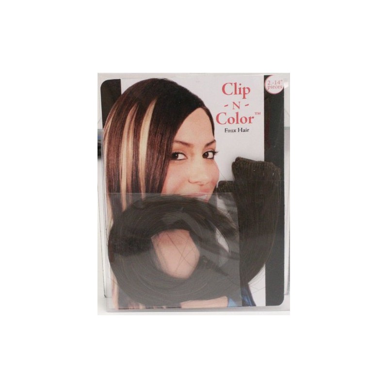 Mia Clip-N-Color, Dark Brown