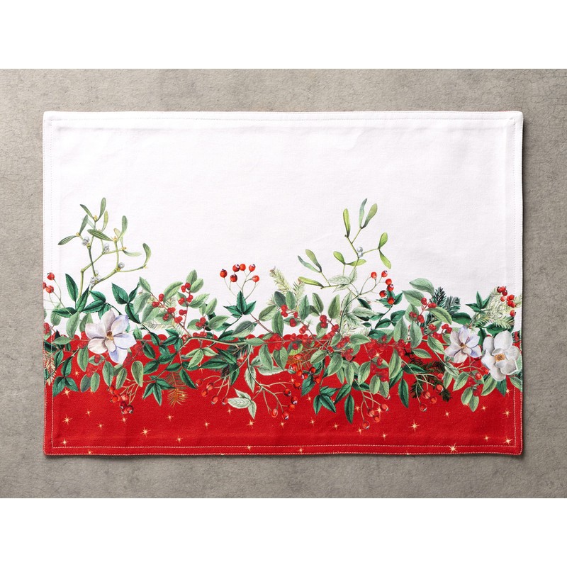 Maison d' Hermine Noel 100% Cotton Set of 4 Placemats