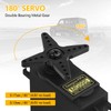 4Pcs MG995 55G Micro Servo Motor Metal Geared Motor Kit
