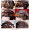 LMXMGRG 6 Pcs Metal Hair Band for Men Unisex Wavy