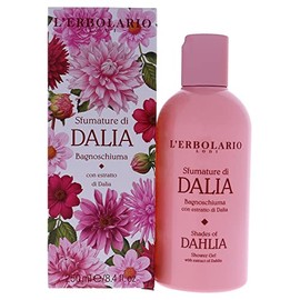 LErbolario L'erbolario shower gel - shades of dahlia - citrus, floral scent - gentle cleanser with dahlia extract, cruelty free, dermatologically tested - 8.4 oz
