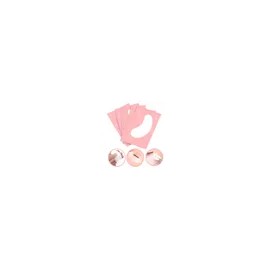 50 Pares Parches Empaque Hidrogel Para Ojos Pestañas Mink Rosa 1 Cm 2 Mm