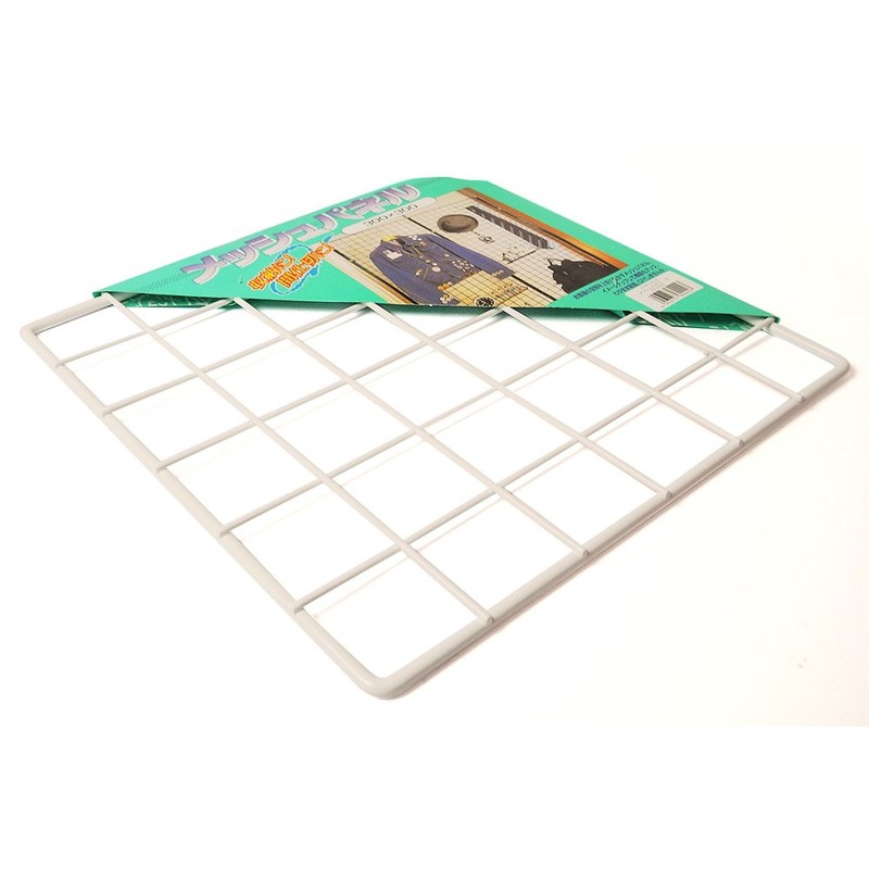 Wake Sangyo EMP028 Mesh Panel, White, 11.8 x 11.8 inches