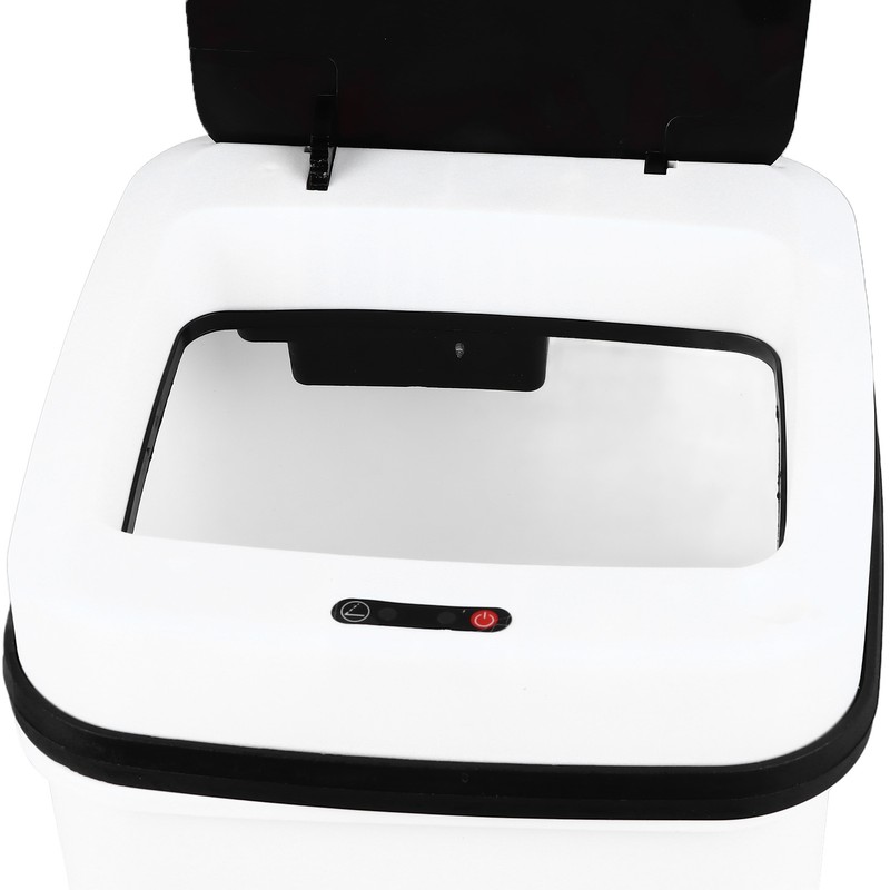 Smart Trash Can Large Capacity LED Light Automatic Motion Sensor