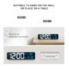 Abovsare Digital Clock for Bedroom, Clocks for Living Room Decor,