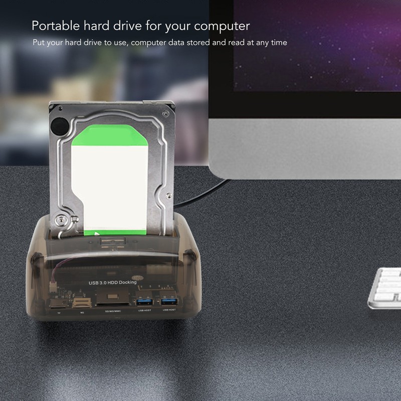 USB 3.0 to SATA IDE Dual Bay External Hard Drive