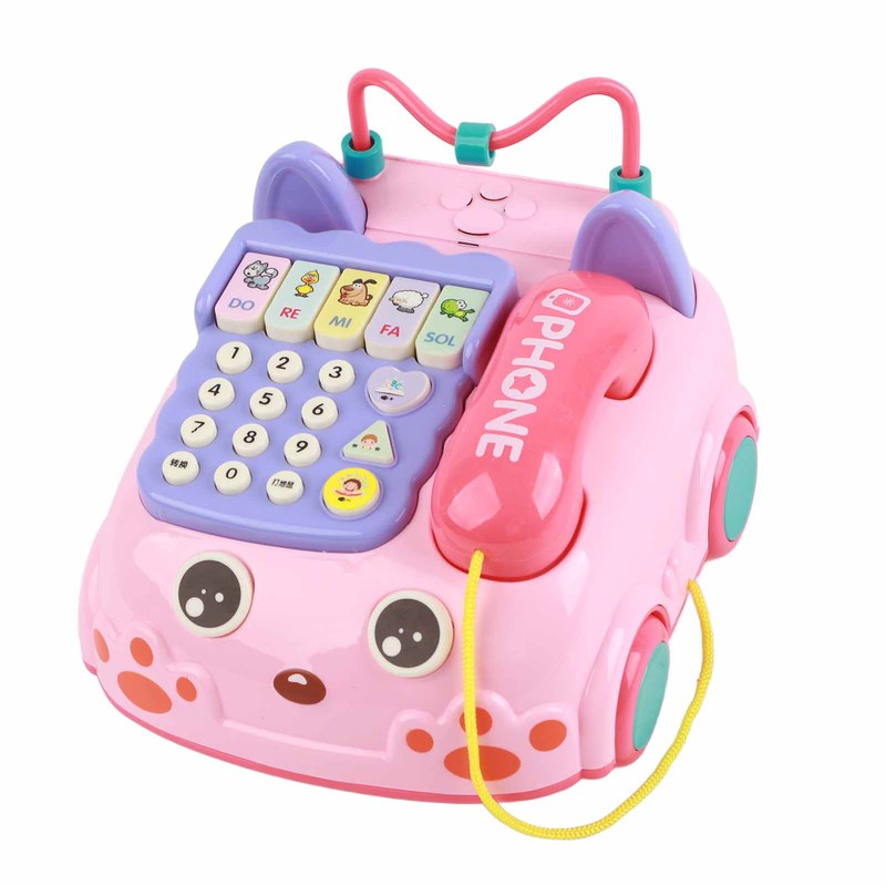 Toy Telephone Ordinary Battery Medium Telephone Simulation Educational Baby Telephone