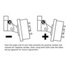 Spec-D Tuning Front Alignment Camber Kit Adjuster Compatible with 2002-2006