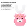 Smart UShaped Children's Toothbrush Teeth Cleaning Cartoon Electric Toothbrush for