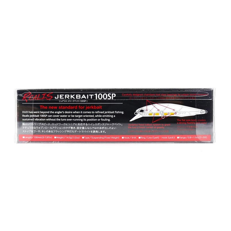 Duo Realis Jerkbait 100SP ASA3146 Gold Perch