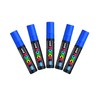 uni-ball Posca PC-17K Extra Broad Chisel Tip Marker - Blue,