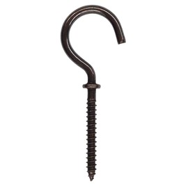 DAIDOHANT 10185193 (Hanging Bracket/Hook) Bronze Foot Length Western Lantern Hanging [32mm] (A) 32x(B) 32.5x(C) 0.5 inch (13 mm) [Iron] (4 pieces)