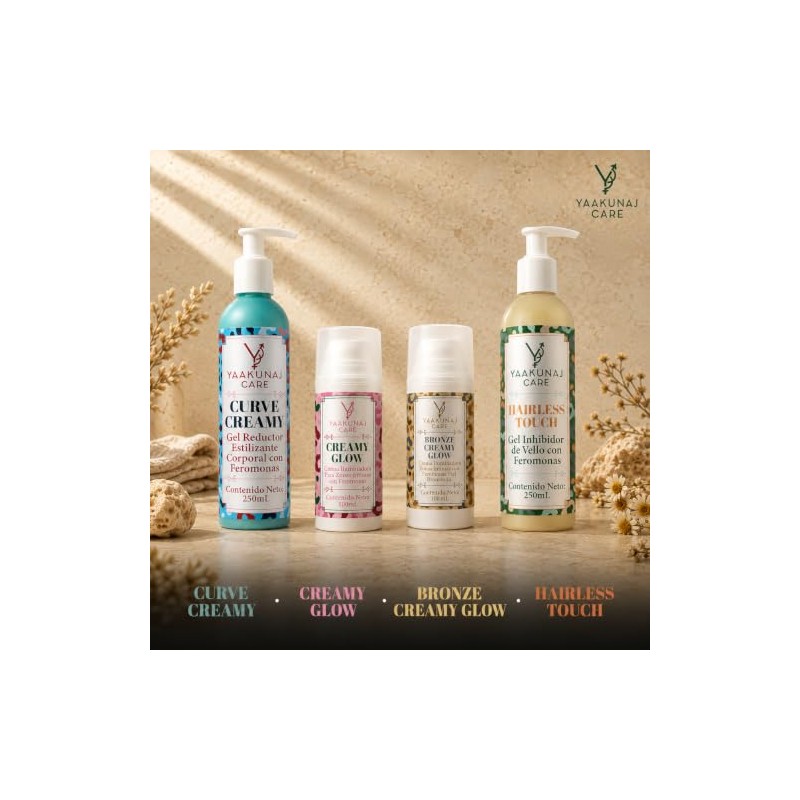 Gel Corporal Con Feromonas - Yaakunaj Care Curve Creamy 250ml