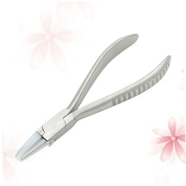 ORFOFE Multi Purpose Eyeglass Frame Adjustment Pliers Ergonomic DIY Tool for Optician Repair Comfortable Grip for Long Use for Glasses and Craft Projects Silver