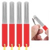 Fishing Hook Sharpener Grinding Tool: 4pcs Double Sided Diamond File