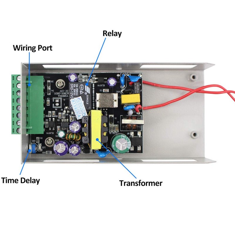 YiToo Access Control Power Supply K80 Power Switch DC 12V