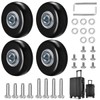 Pack of 4 Suitcase Wheels Replacement Wheels 50 x 18