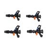 10PCS G1/2 Male Thread Rocking Arm Sprinkler 360° Rotating Lawn