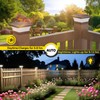 T-SUN Solar Post Lights, Waterproof Outdoor Solar Post Cap Lights