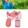 12 Holes Bubbles Machine Handheld Battery Operated Automatic Dolphin Bubble