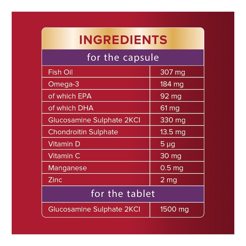 Seven Seas Jointcare Max 30 Tablets & 30 Capsules (1