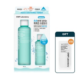 Cha&amp;Park [CNP Cha&amp;Park] CNP Aqua Soothing Toner Planning 200ml+100ml + Professional Solution Vita C Am / 차앤박 [CNP차앤박] CNP 아쿠아수딩토너기획 200ml+100ml + 프로페셔널 솔루션 비타C앰