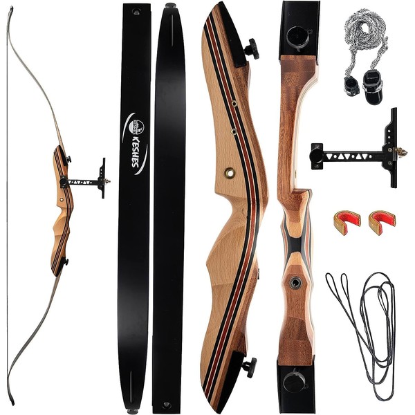 KESHES Takedown Recurve Bow and Arrow Set for Adults &