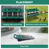 Tgeyd Nesting Boxes - 3 Holes for Laying Eggs -
