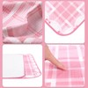 Landofgenie Printed Washable Bed Pads for Menstruation Waterproof Pee Pad