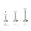 Silver Plated Candlestick ALFORD, Height 15 cm, Silver Plated