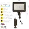 NUWATT 90W LED Flood Light, 3CCT 3000K/4000K/5000K Selectable, IP65 Waterproof