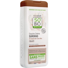 SO'BiO étic Extra Rich Shower Cream with Organic Coconut Oil 650 ml