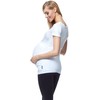 Be Mammy Maternity Belly Band 04 2 Pack (Black +