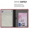 kwmobile Vehicle Registration Certificate Case with Card Slots – Faux