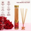The Aroma Factory Rose Agarbatti for Pooja, Luxury Incense Sticks,